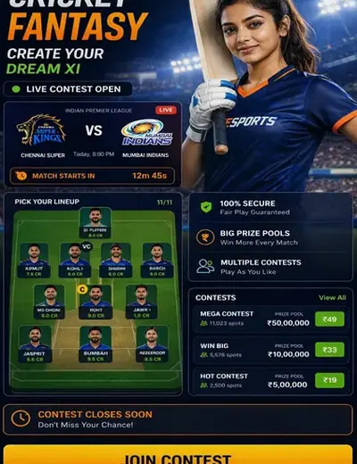 Milan Matka (matka milan matka) fantasy cricket & matchday visual 3